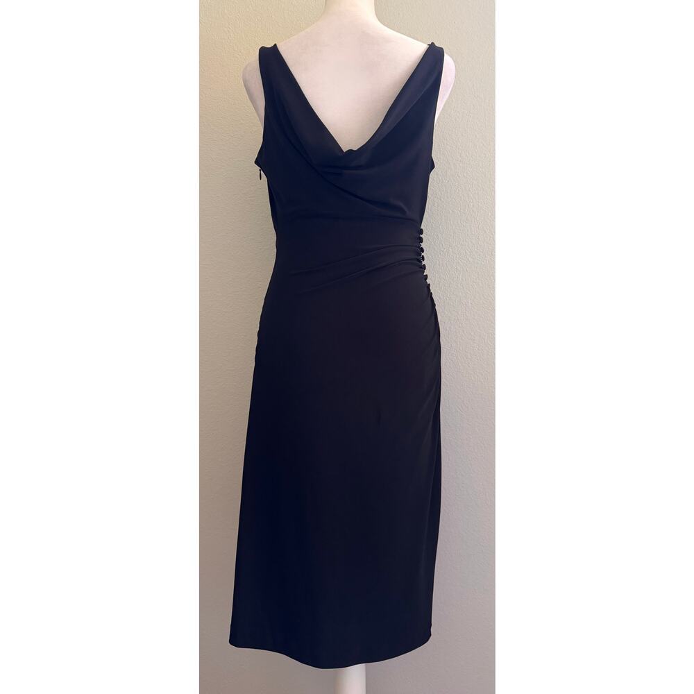 White House Black Market Sleeveless Cocktail Midi Dress Size 4 - Picture 2 of 10